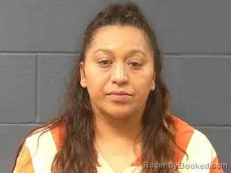 Mugshot of Glendy Desideria Vasquez booked in McDonald County, Missouri on July 3, 2026
