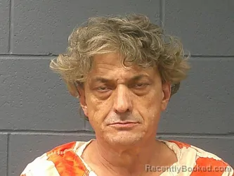 Mugshot of Jay Nash Glasgow booked in McDonald County, Missouri on August 13, 2026