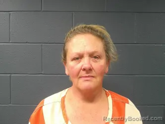 Mugshot of Joanna Marion Owen booked in McDonald County, Missouri on May 21, 2026