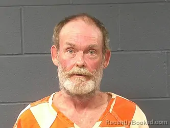 Mugshot of Kelly James Eberley booked in McDonald County, Missouri on October 25, 2026