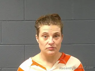 Mugshot of Khristina Savannah Merrill booked in McDonald County, Missouri on August 4, 2026