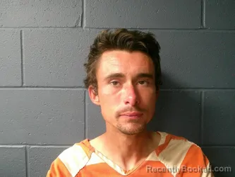 Mugshot of Mark Aaron Jennings booked in McDonald County, Missouri on May 18, 2026