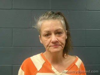 Mugshot of Monica Rae Reandeau booked in McDonald County, Missouri on October 3, 2026
