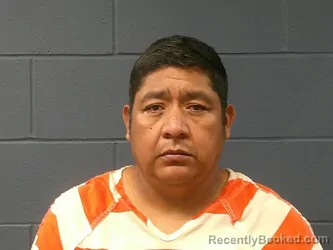 Mugshot of Moises Mendoza Velaquez booked in McDonald County, Missouri on May 22, 2026