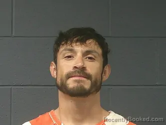 Mugshot of Ramon U Alvarez booked in McDonald County, Missouri on August 12, 2026