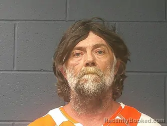 Mugshot of Reno Russell Gallegos booked in McDonald County, Missouri on July 29, 2026
