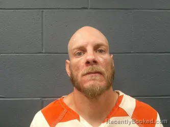 Mugshot of Tyler Evan Burton booked in McDonald County, Missouri on August 24, 2026