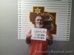 Mugshot of Justin Michael Landreth booked in Miller County, Missouri on July 24, 2026