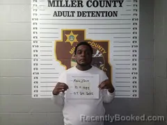 Mugshot of Daryl Jamine Moore booked in Miller County, Missouri on July 24, 2026