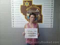 Mugshot of Tasha Danielle Schmidt booked in Miller County, Missouri on July 30, 2026