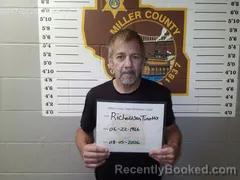 Mugshot of Timothy M Richardson booked in Miller County, Missouri on August 5, 2026