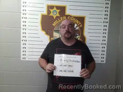 Mugshot of Christopher Paul Dean booked in Miller County, Missouri on August 6, 2026