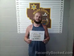 Mugshot of Anthony Patrick Lewin booked in Miller County, Missouri on August 15, 2026
