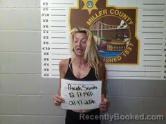 Mugshot of Sarah Lynn Piscak booked in Miller County, Missouri on August 17, 2026
