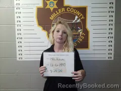Mugshot of Autumn Rose Pitts booked in Miller County, Missouri on August 23, 2026