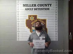 Mugshot of Travis Allan Koenig booked in Miller County, Missouri on August 25, 2026