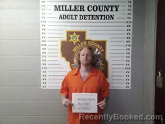 Mugshot of Dustin Lee Marriott booked in Miller County, Missouri on August 25, 2026