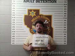 Mugshot of Richard Scott Slade Schepker booked in Miller County, Missouri on September 13, 2026