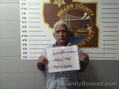 Mugshot of Pravinkumar Keshavlal Patel booked in Miller County, Missouri on September 14, 2026