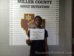 Mugshot of Juwaun Trevon Farmer booked in Miller County, Missouri on October 6, 2026