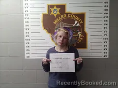 Mugshot of Katherine Markward booked in Miller County, Missouri on October 17, 2026