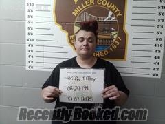 Booking photo from Miller County, Missouri