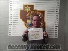 Booking photo from Miller County, Missouri