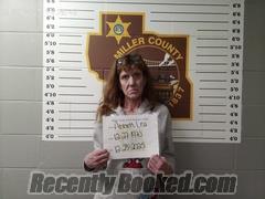 Booking photo from Miller County, Missouri