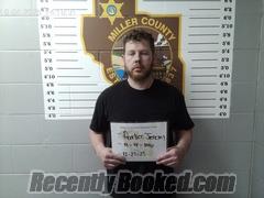 Booking photo from Miller County, Missouri
