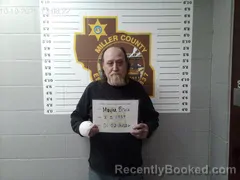 Booking photo from Miller County, Missouri
