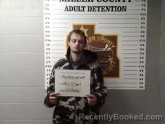 Booking photo from Miller County, Missouri