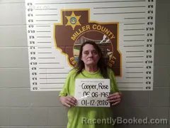 Mugshot of Rose Marie Cooper