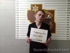 Mugshot of Trae Ryder Montgomery