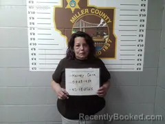 Mugshot of Cara Nicole Harvey