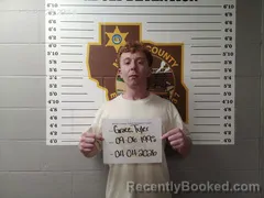 Mugshot of Tyler Ross Grace booked in Miller County, Missouri on April 4, 2026