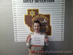 Mugshot of Jill Parry booked in Miller County, Missouri on April 13, 2026
