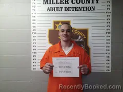 Mugshot of Terrance Jackson Dickerson booked in Miller County, Missouri on April 13, 2026