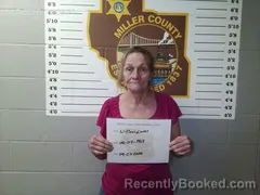 Mugshot of Carol Ann Wilson booked in Miller County, Missouri on April 23, 2026