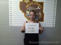 Mugshot of Kimberly T Atkinson booked in Miller County, Missouri on April 27, 2026
