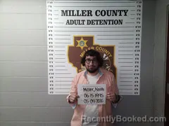 Mugshot of Keith Allen Miller booked in Miller County, Missouri on May 4, 2026