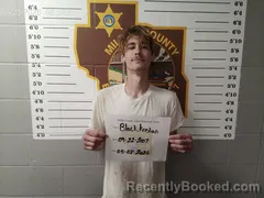 Mugshot of Kristian Kaine Black booked in Miller County, Missouri on May 8, 2026
