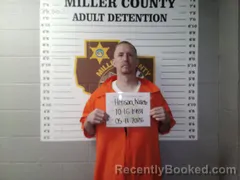 Mugshot of Kaleb Howard Henson booked in Miller County, Missouri on May 11, 2026