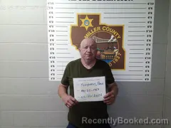 Mugshot of Paul Edward Humphrey booked in Miller County, Missouri on May 11, 2026