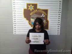 Mugshot of Gladys Amirine Kimble booked in Miller County, Missouri on May 11, 2026