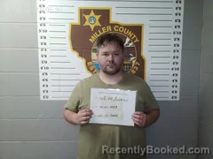 Mugshot of Andrew Mark White booked in Miller County, Missouri on May 12, 2026