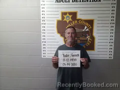 Mugshot of Russell Edward Yoder booked in Miller County, Missouri on May 13, 2026