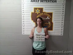 Mugshot of Sarah Metcalf booked in Miller County, Missouri on June 1, 2026