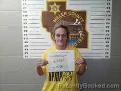Mugshot of Carol Ann Wilson booked in Miller County, Missouri on June 13, 2026