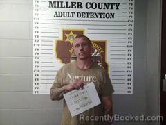 Mugshot of Justin Wayne Hook booked in Miller County, Missouri on June 19, 2026