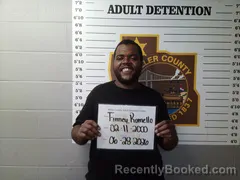 Mugshot of Romello Joseph Finney booked in Miller County, Missouri on June 28, 2026